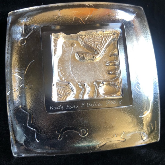 Kosta Boda Glass trinket dish - Picture 4 of 8